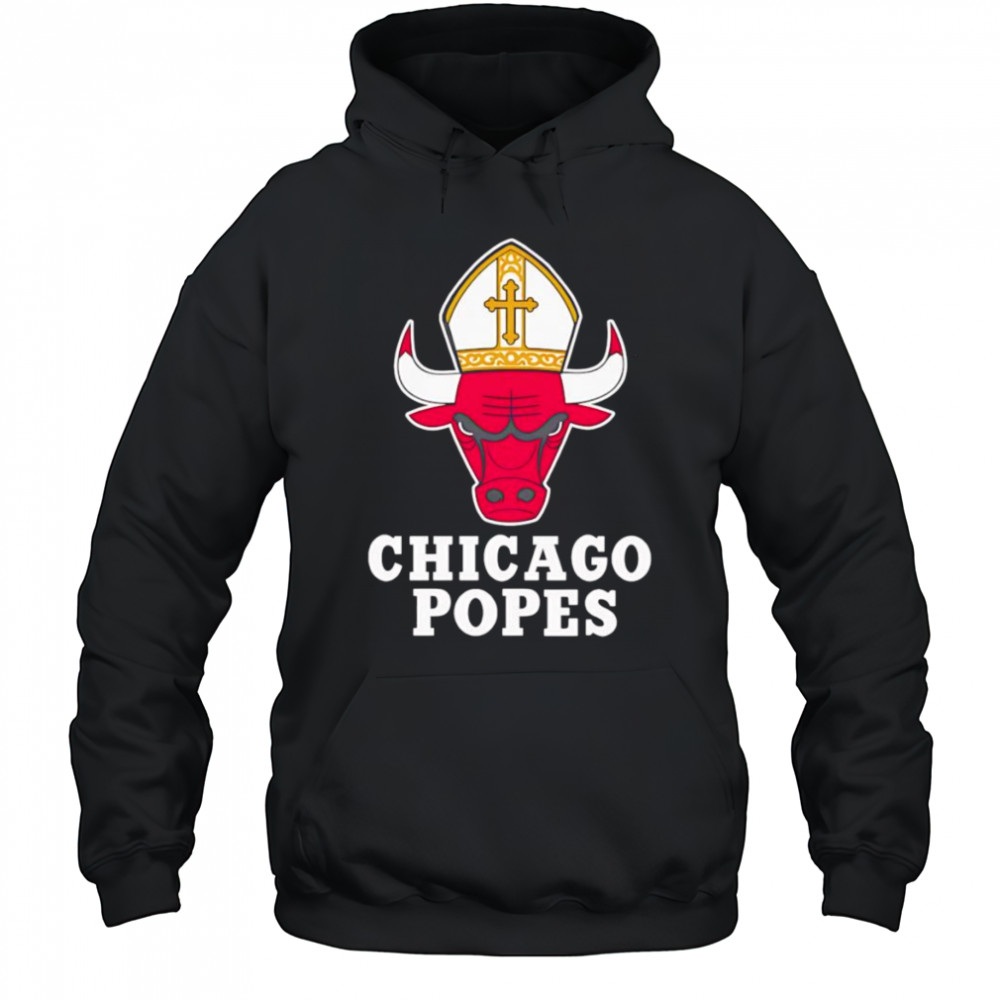 Chicago Popes Bulls shirt Hoodie