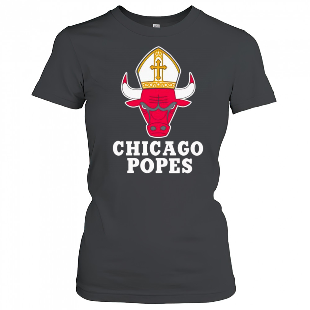 Chicago Popes Bulls shirt Women's T-shirt