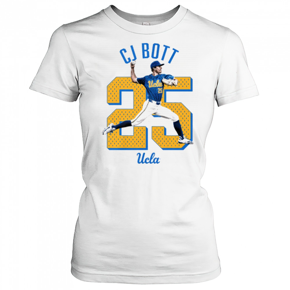 CJ Bott UCLA Bruins Baseball NCAA Division I Illustrated t-shirt Women's T-shirt
