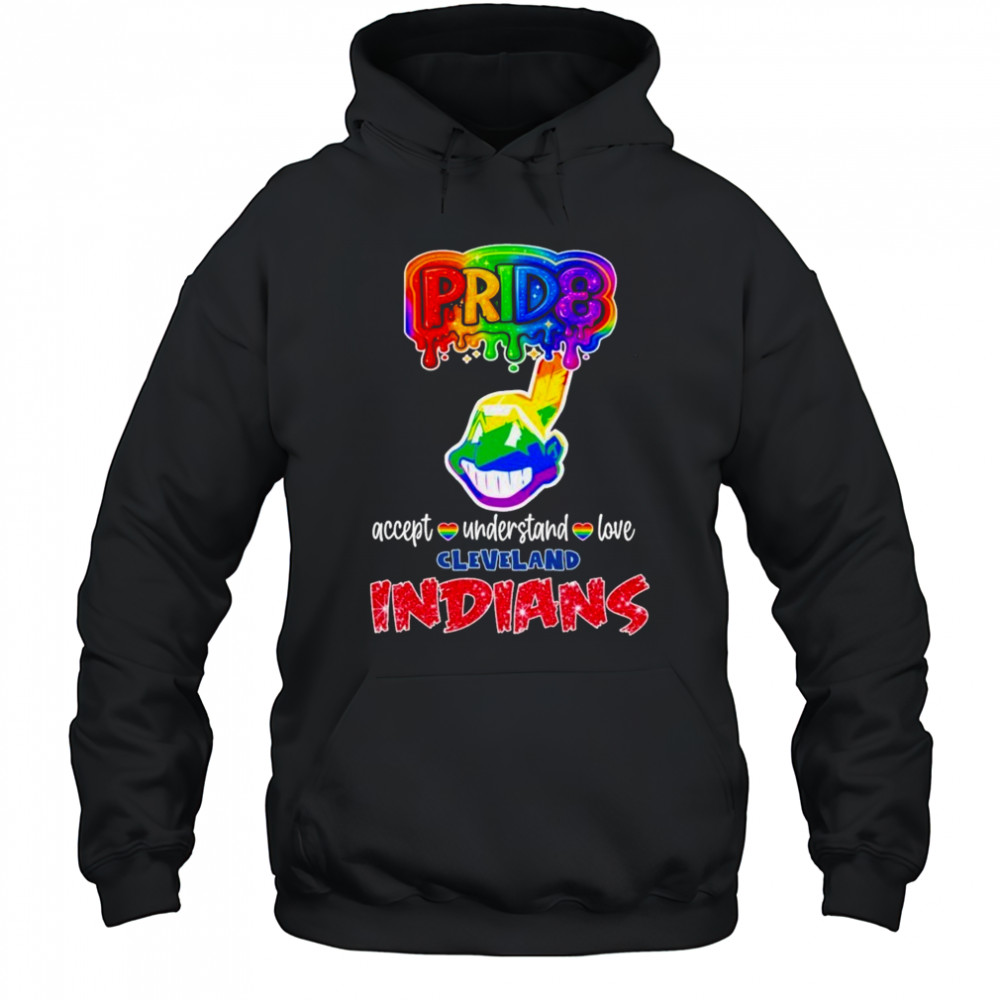 Cleveland Guardians Indians Pride Accept Understand Love T-shirt Hoodie