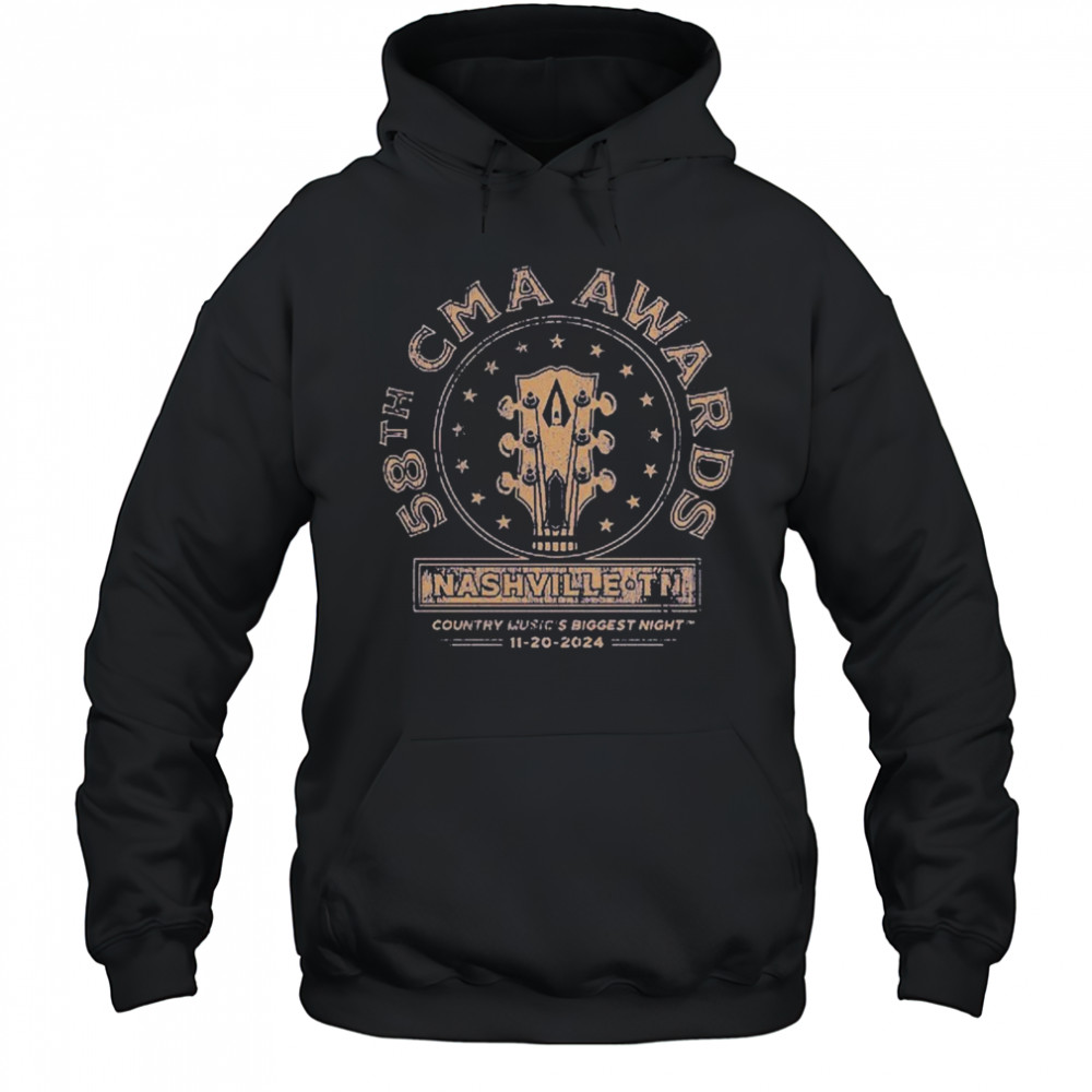 CMA Fest Awards Headstock Nashville 58th Country Music’s Biggest Night T-Shirt Hoodie