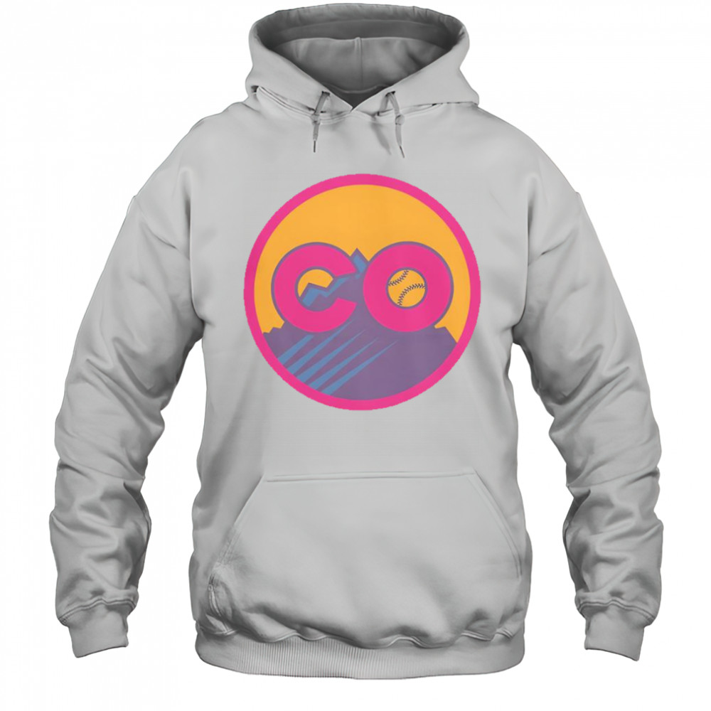 Colorado Rockies City Connect T-Shirt Hoodie