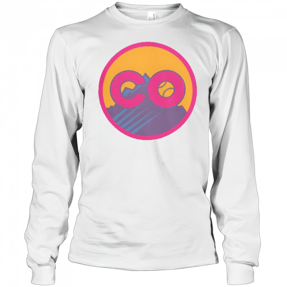 Colorado Rockies City Connect T-Shirt Long Sleeved
