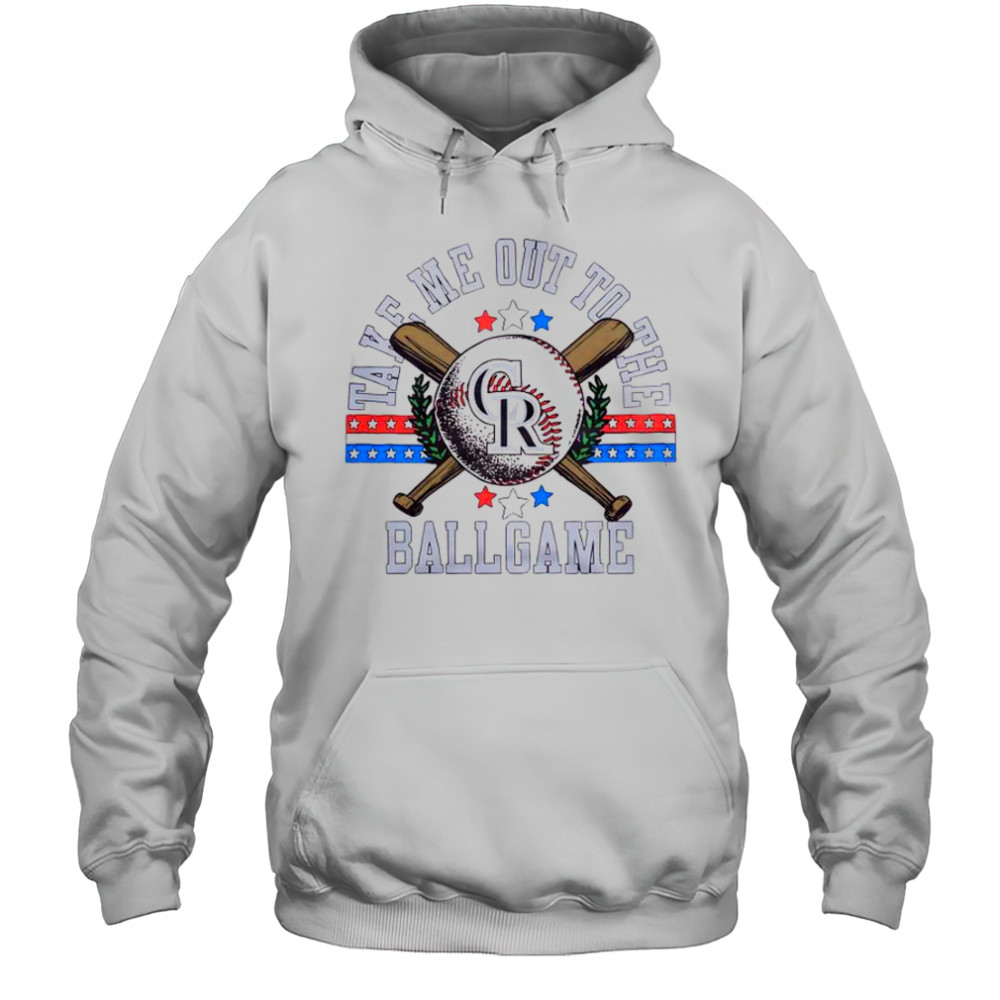 Colorado Rockies Take Me Out To The Ballgame T-Shirt Hoodie