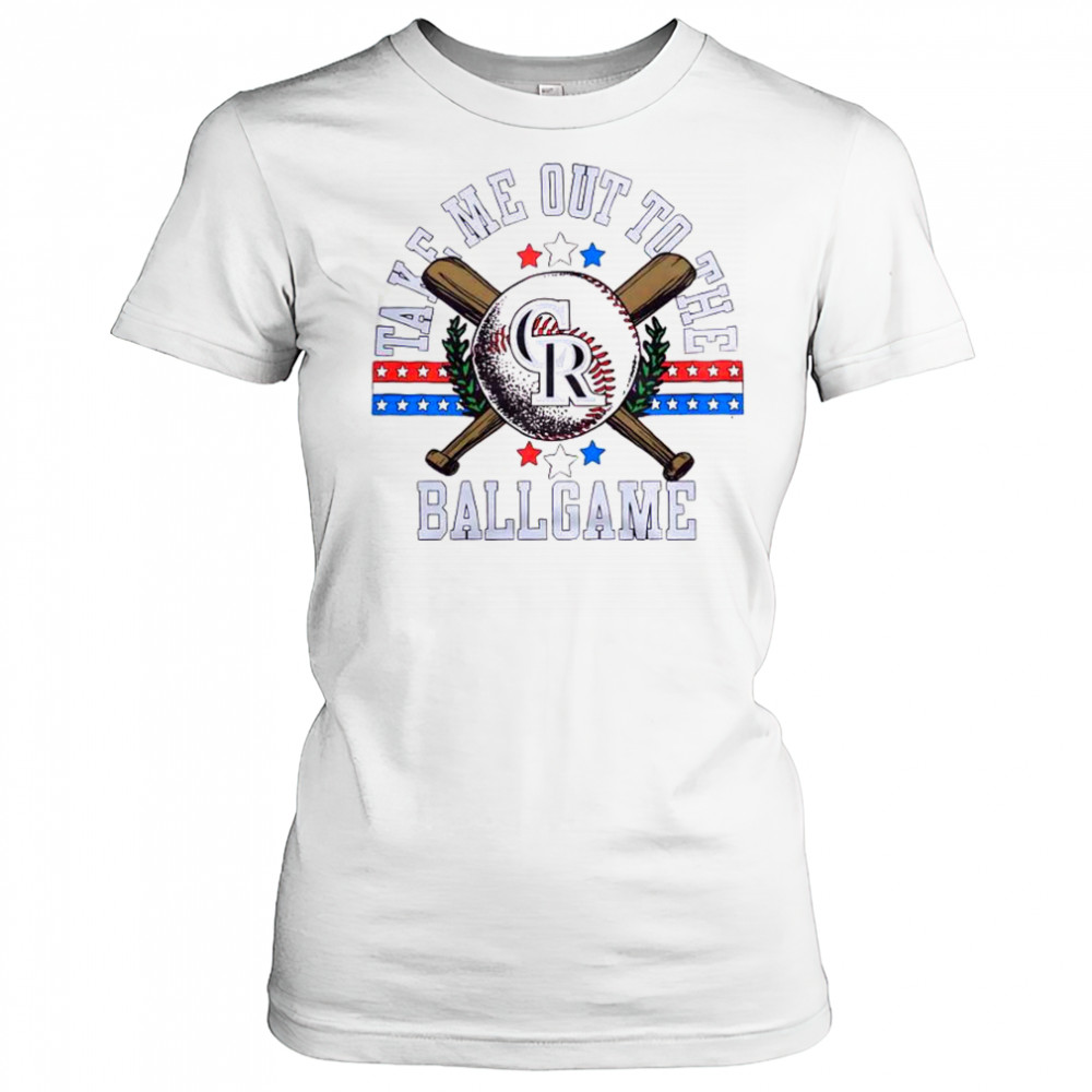Colorado Rockies Take Me Out To The Ballgame T-Shirt Women's T-shirt