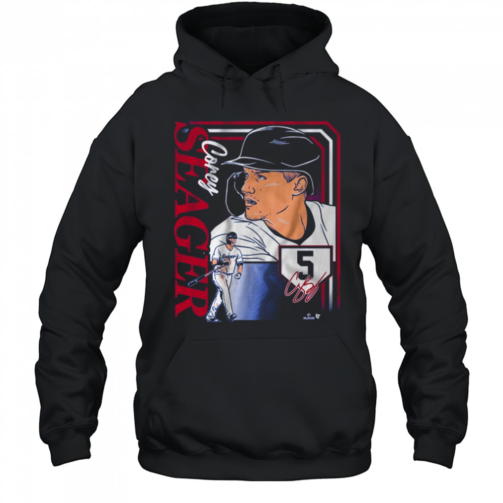 Corey Seager 5 Pittsburgh Pirates MLB Collage Frame Signature t-shirt Hoodie
