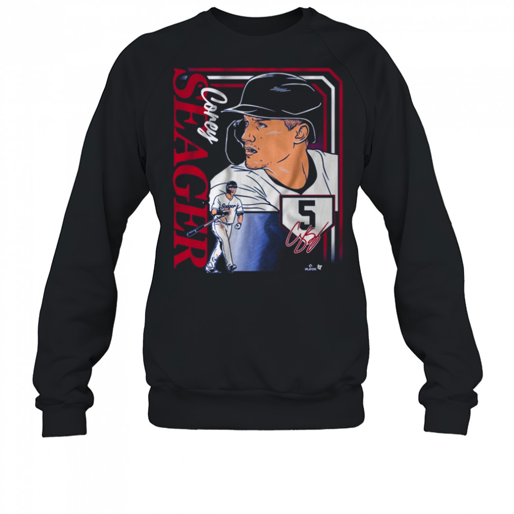 Corey Seager 5 Pittsburgh Pirates MLB Collage Frame Signature t-shirt Sweatshirt