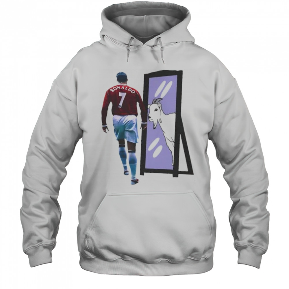 Cristiano Ronaldo CR7 Goat mirror shirt Hoodie
