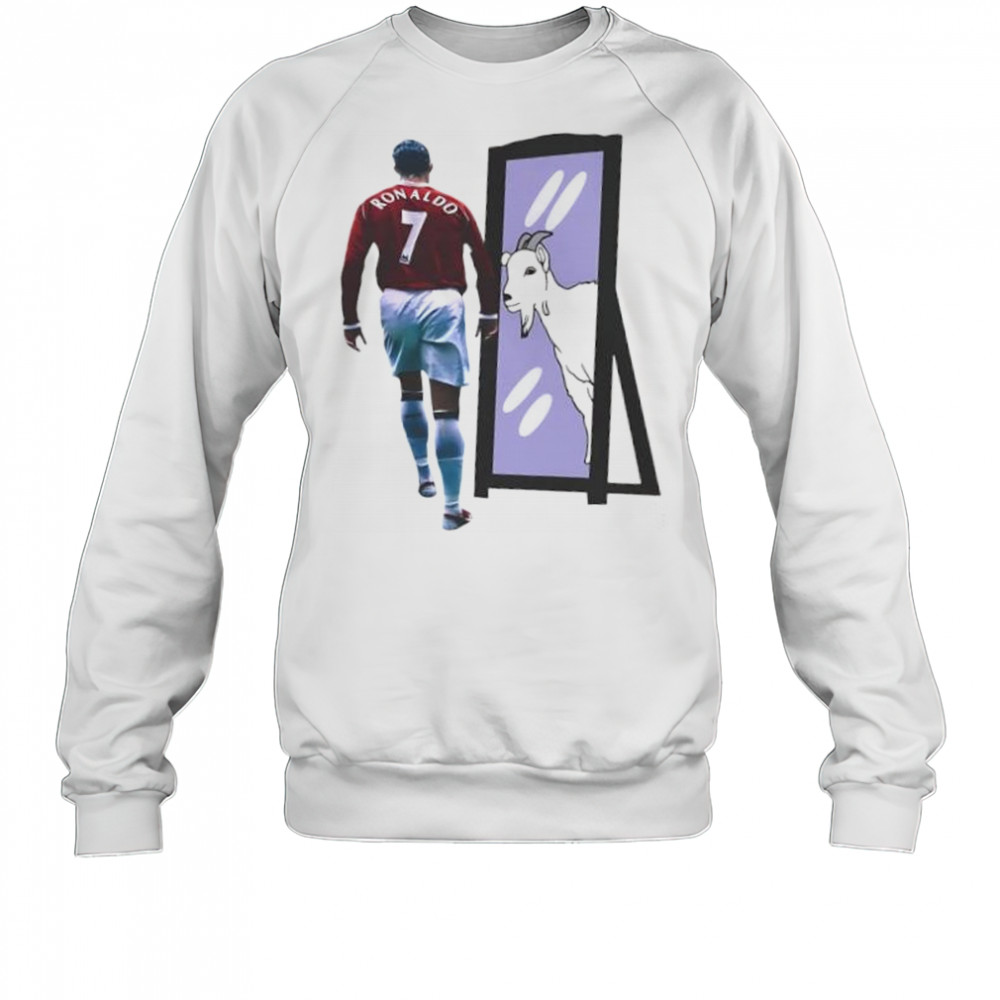 Cristiano Ronaldo CR7 Goat mirror shirt Sweatshirt