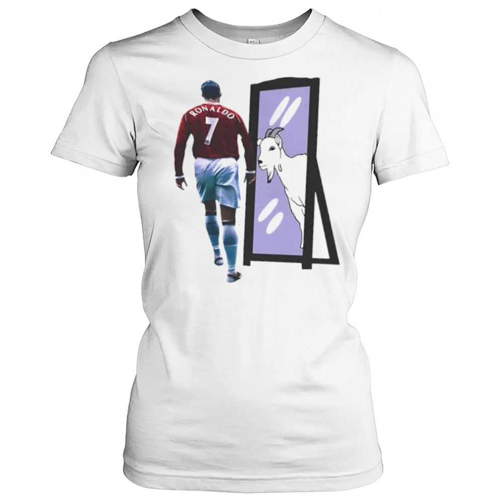 Cristiano Ronaldo CR7 Goat mirror shirt Women's T-shirt