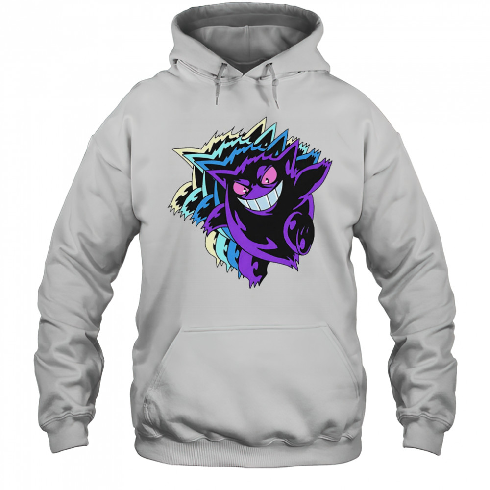 Cyberpunk Gengar Pokemon shirt Hoodie