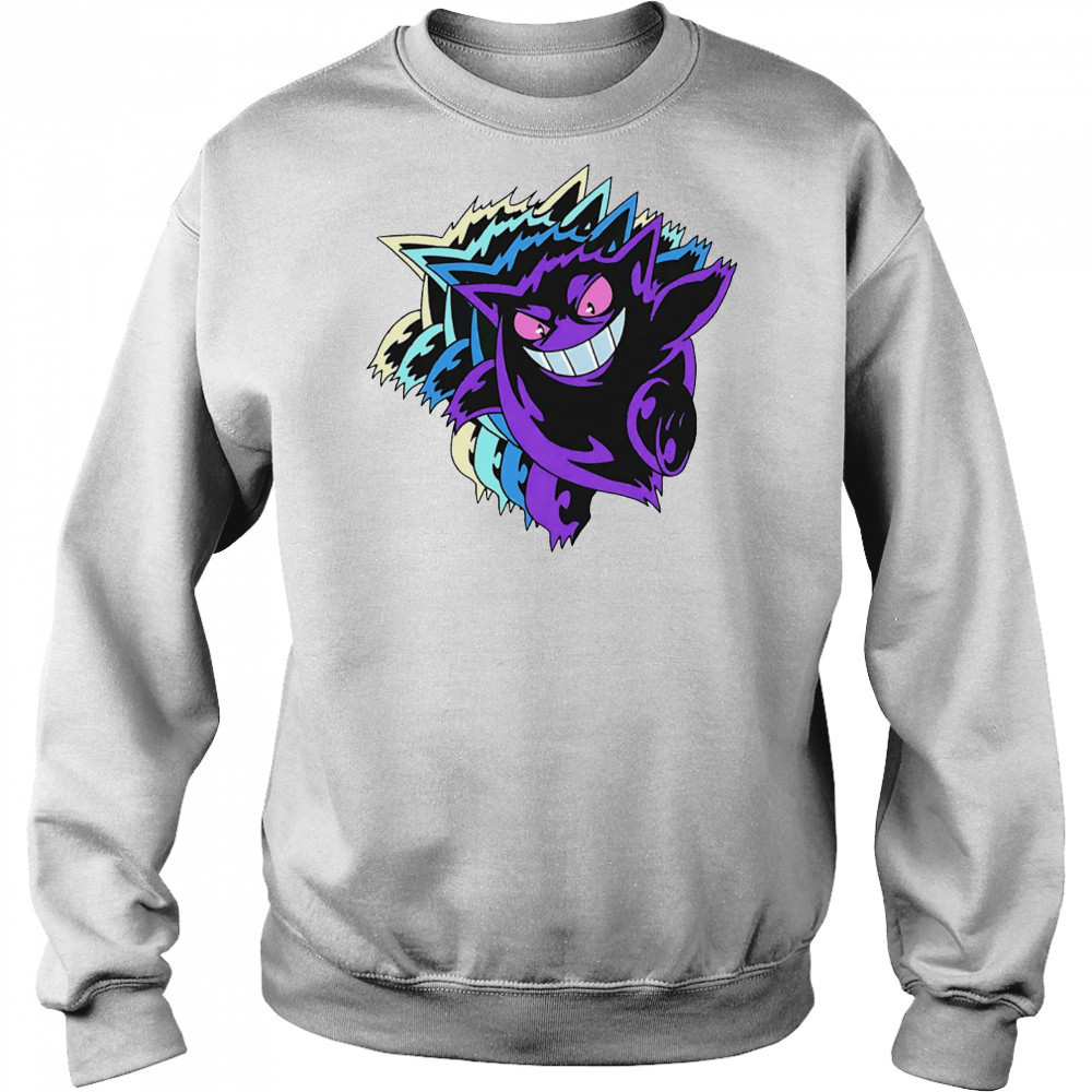 Cyberpunk Gengar Pokemon shirt Hoodie