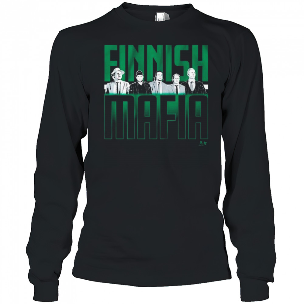 Dallas Stars Hockey The Finnish Mafia t-shirt Long Sleeved