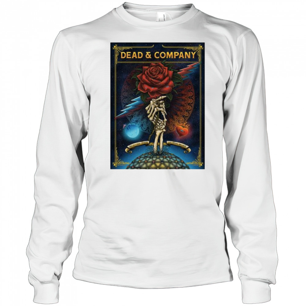 Dead & Company May 10-11, 2025 shows at the Sphere in Las Vegas t-shirt Long Sleeved