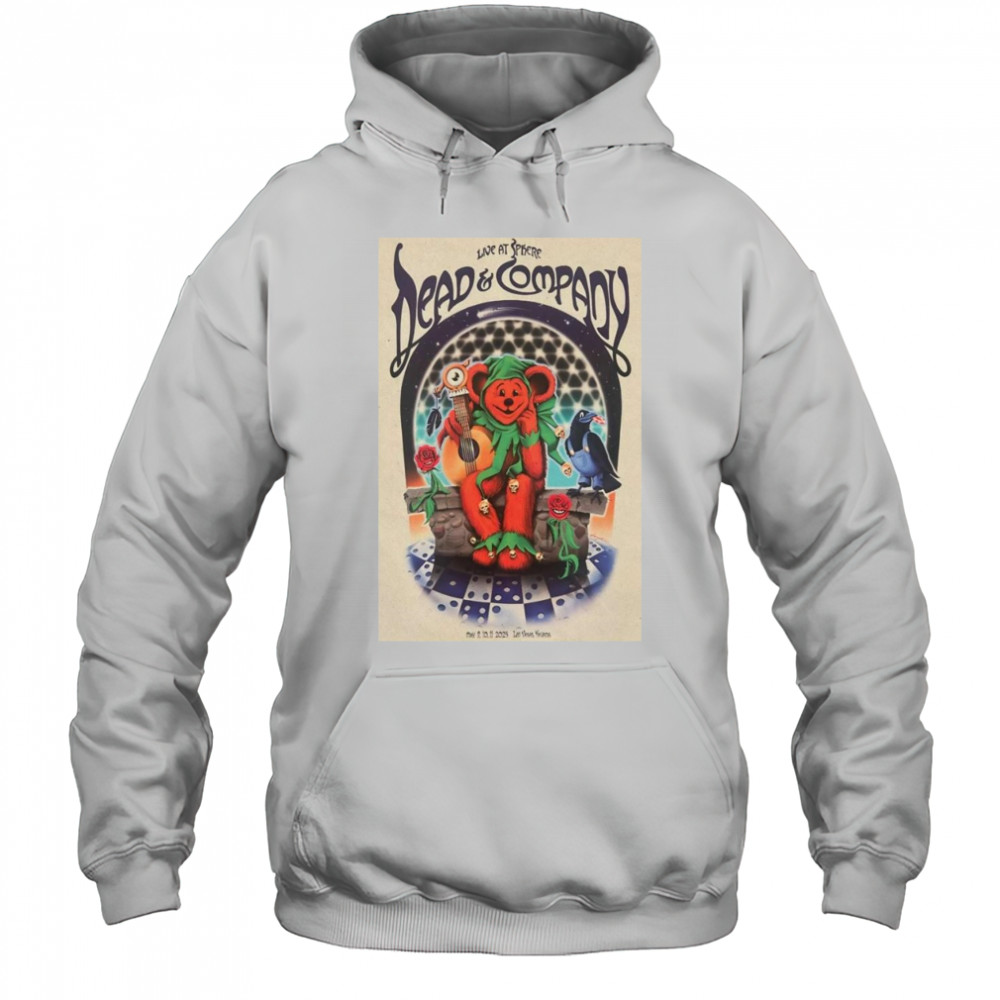 Dead & Company May 9-11 2025 Sphere Las Vegas NV Shirt Hoodie
