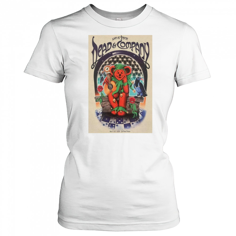 Dead & Company May 9-11 2025 Sphere Las Vegas NV Shirt Women's T-shirt