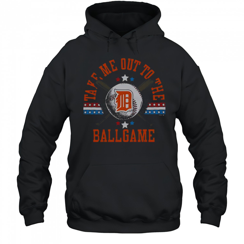 Detroit Tigers Take Me Out To The Ballgame T-Shirt Hoodie