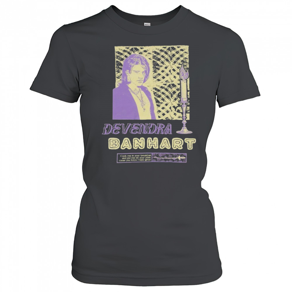 Devendra Banhart Cook Me In Your Breakfast And Put Me On Your Plate Cause You Know I Laste Great Antonio At The Hop T-shirt Women's T-shirt