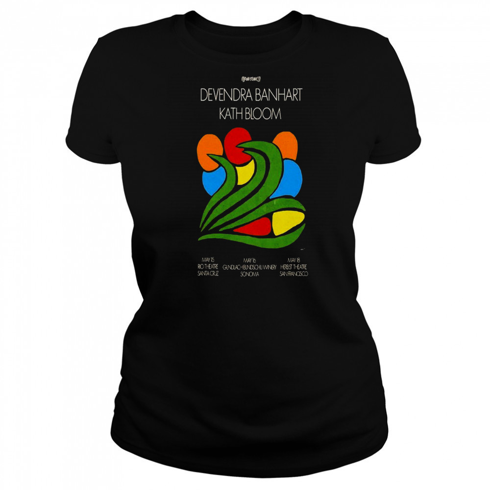 Devendra Banhart Rio Theater Santa Cruz, CA Tour 2025 T-shirt Women's T-shirt