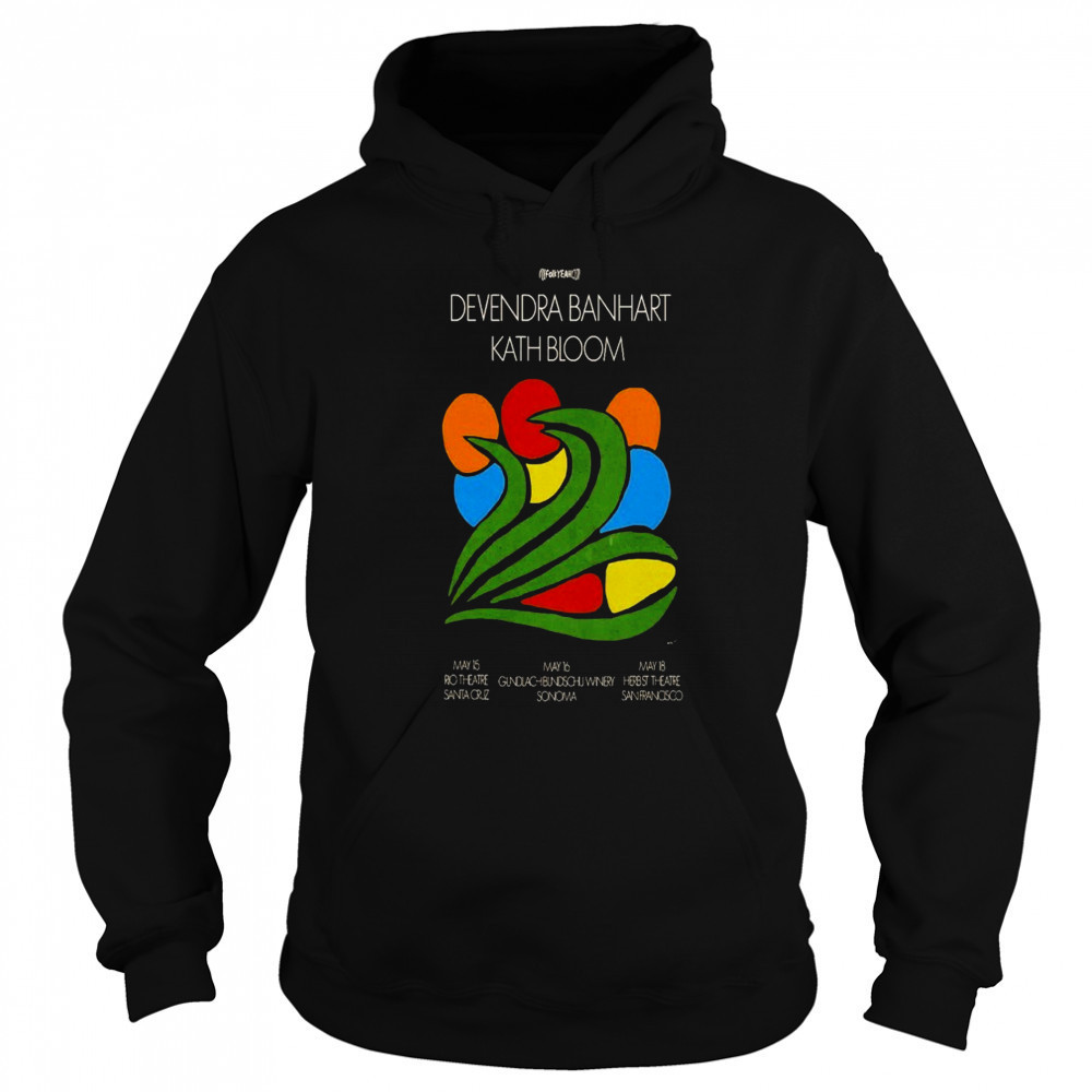 Devendra Banhart Rio Theater Santa Cruz, CA Tour 2025 T-shirt Sweatshirt