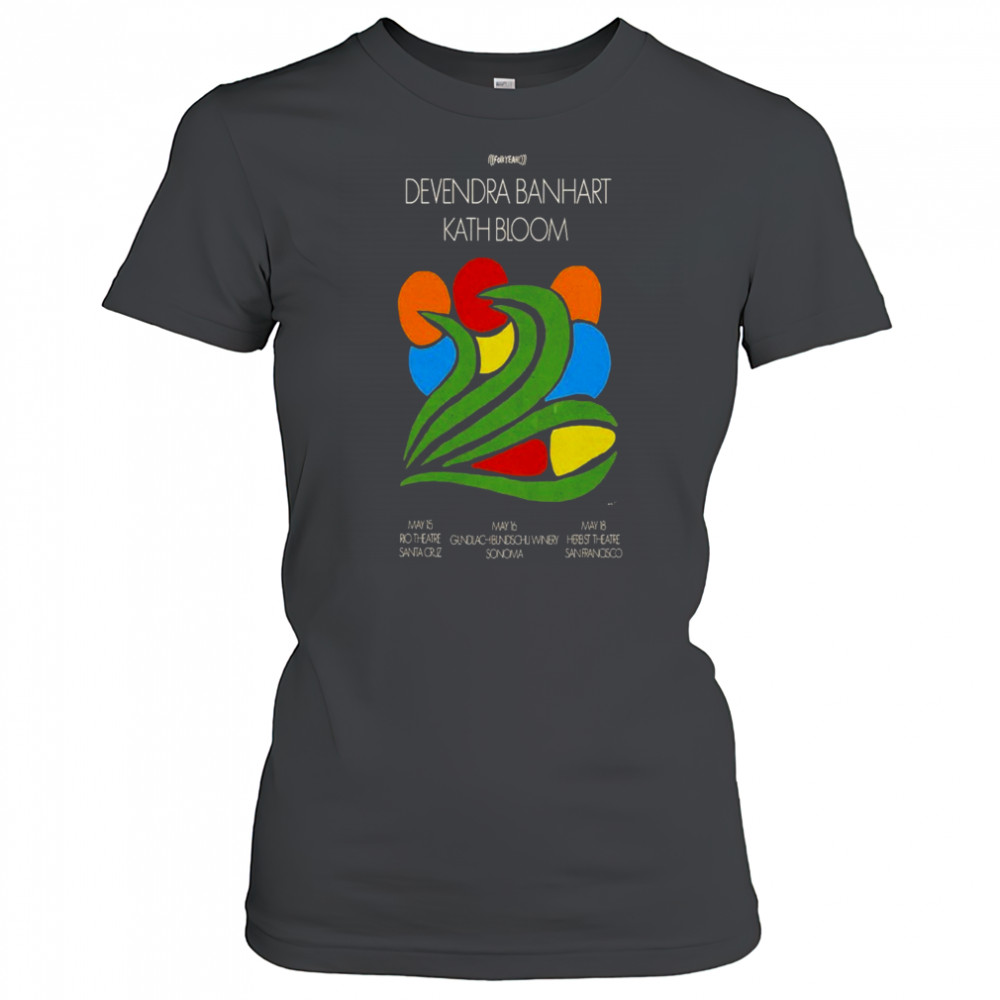 Devendra Banhart Rio Theater Santa Cruz, CA Tour 2025 T-shirt Women's T-shirt