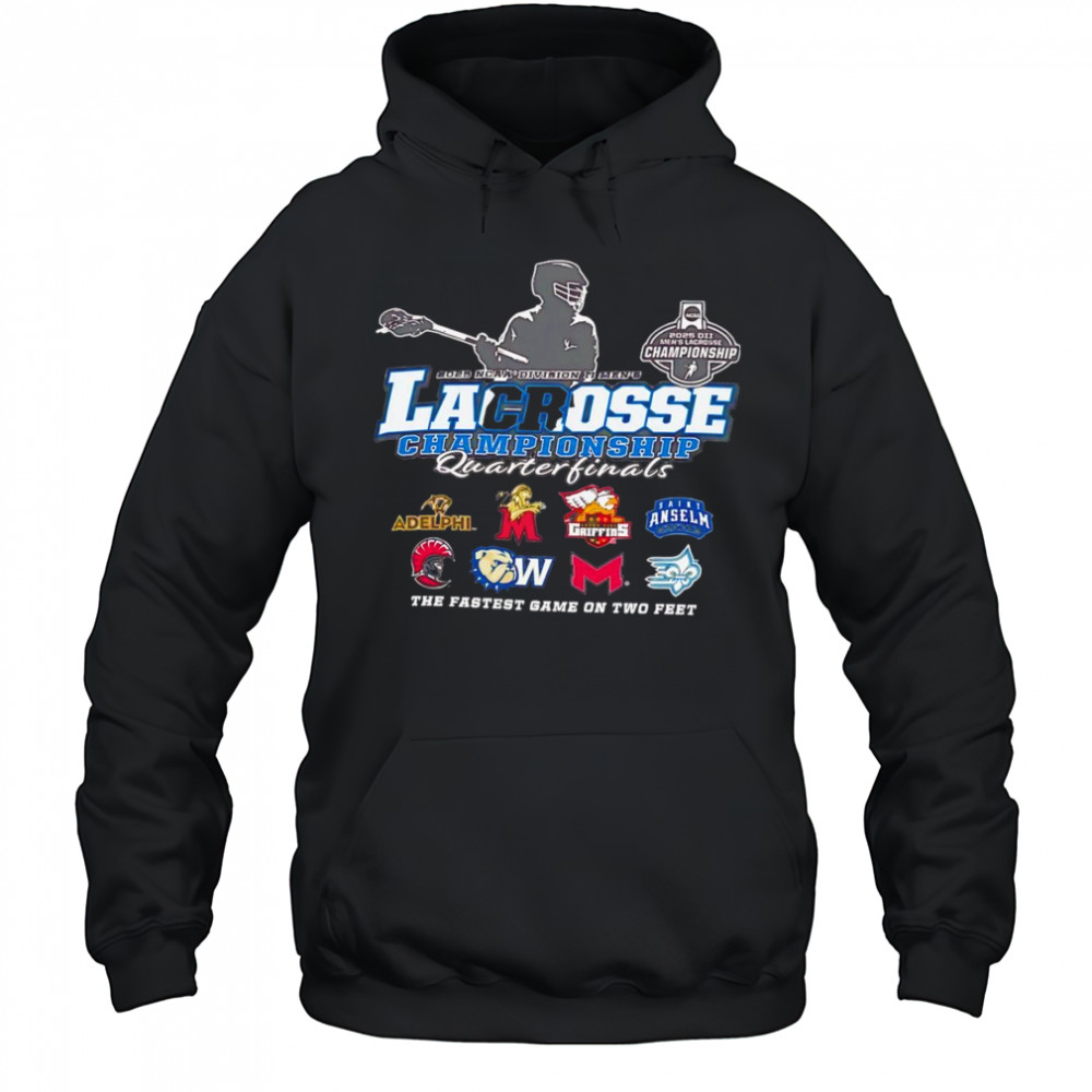 Division II Men’s Lacrosse Quarterfinals 2025 shirt Hoodie