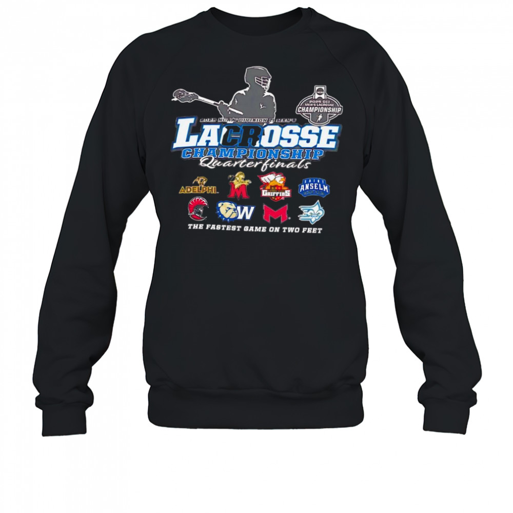 Division II Men’s Lacrosse Quarterfinals 2025 shirt Sweatshirt