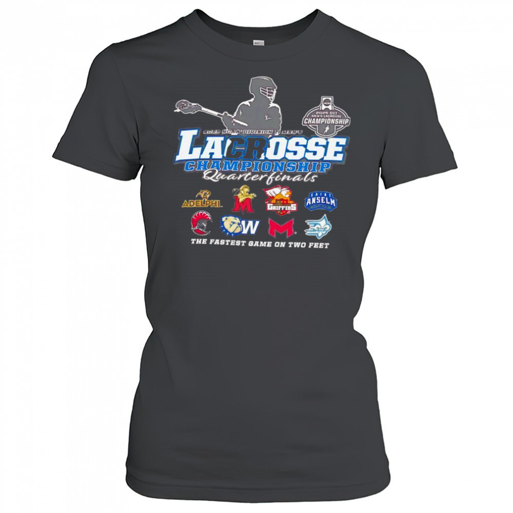 Division II Men’s Lacrosse Quarterfinals 2025 shirt Women's T-shirt