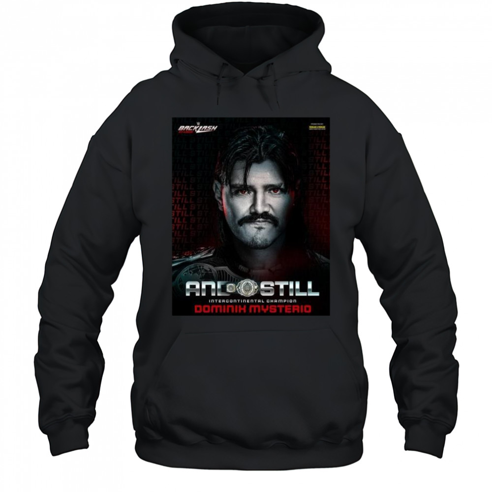 Dominik Mysterio defeats Pénta at WWE Backlash St. Louis to retain the Intercontinental Champion 2025 t-shirt Hoodie