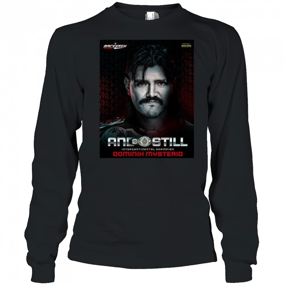 Dominik Mysterio defeats Pénta at WWE Backlash St. Louis to retain the Intercontinental Champion 2025 t-shirt Long Sleeved