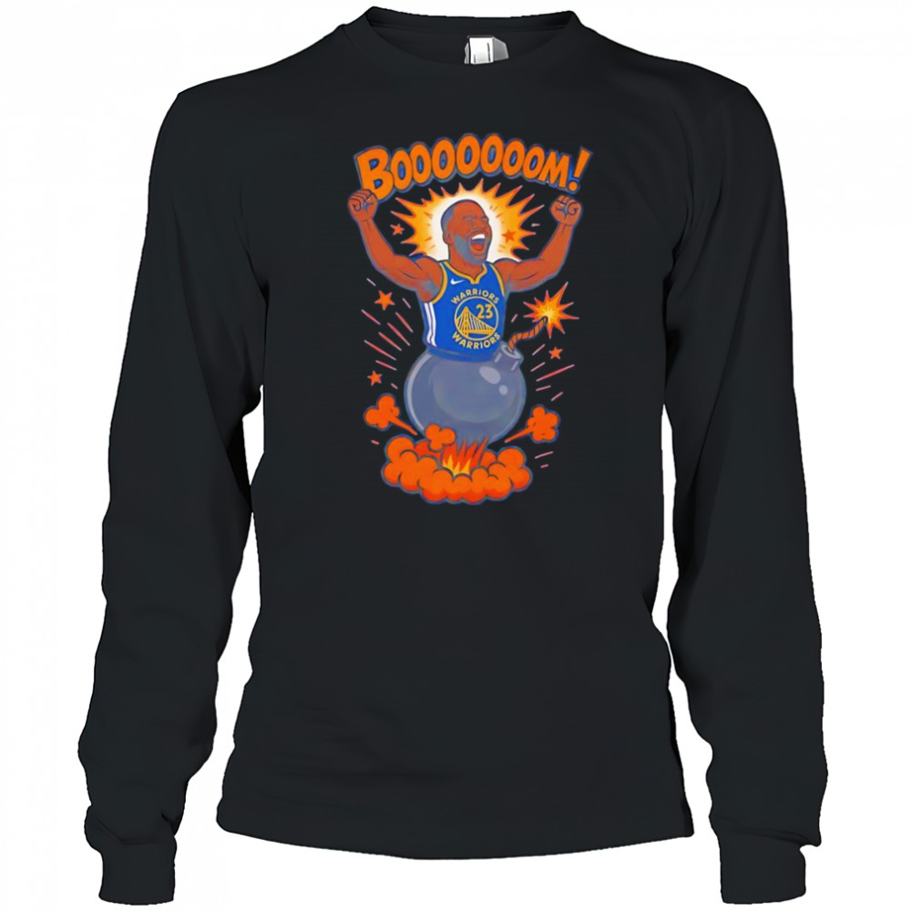 Draymond Green boooom shirt Long Sleeved