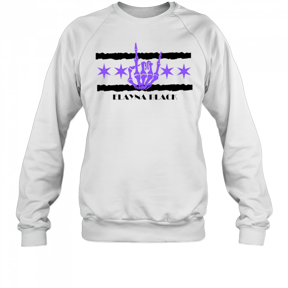 Elayna Black shirt Sweatshirt