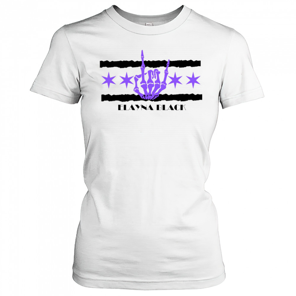 Elayna Black shirt Women's T-shirt