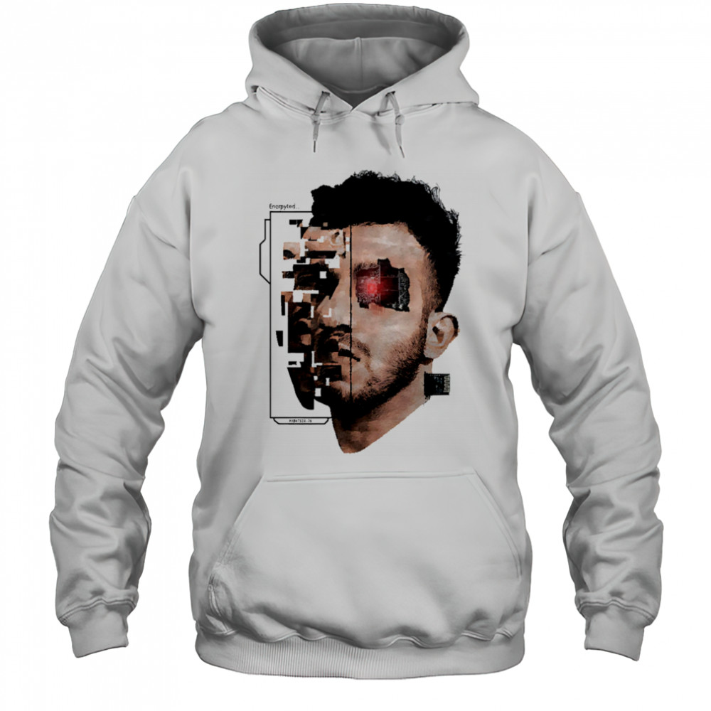 Encrypted technology robots shirt Hoodie