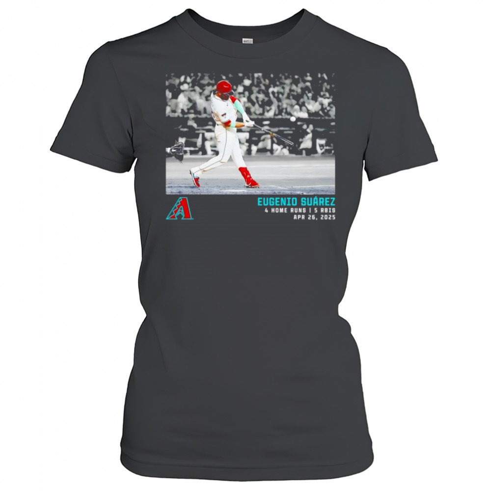 Eugenio Suárez Arizona Diamondbacks Micro Moments shirt Women's T-shirt