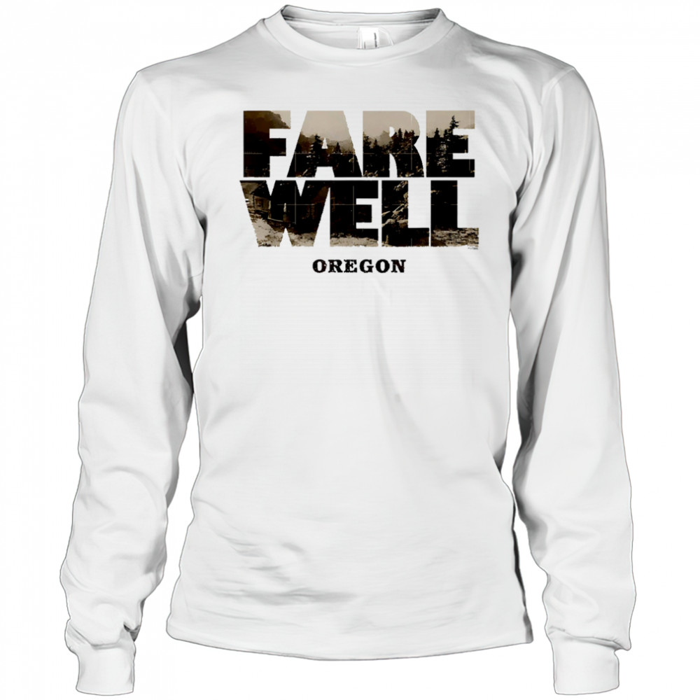 Farewell Oregon vintage shirt Long Sleeved