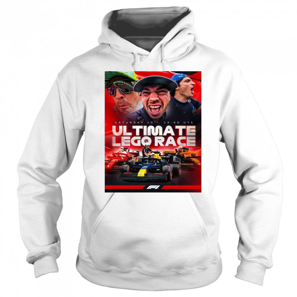 Formula 1 Ultimate Lego Race Saturday 10th 2025 UTC t-shirt Sweatshirt