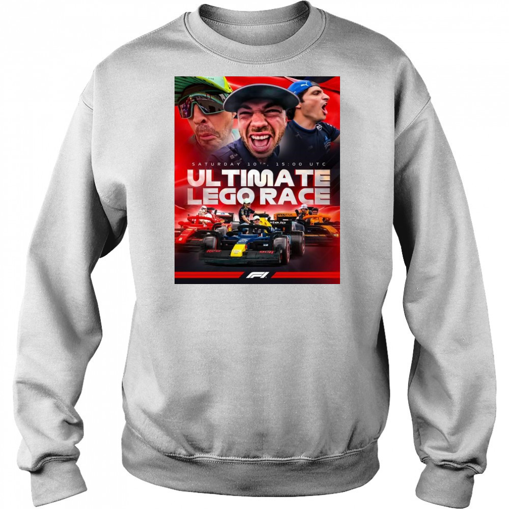 Formula 1 Ultimate Lego Race Saturday 10th 2025 UTC t-shirt Hoodie