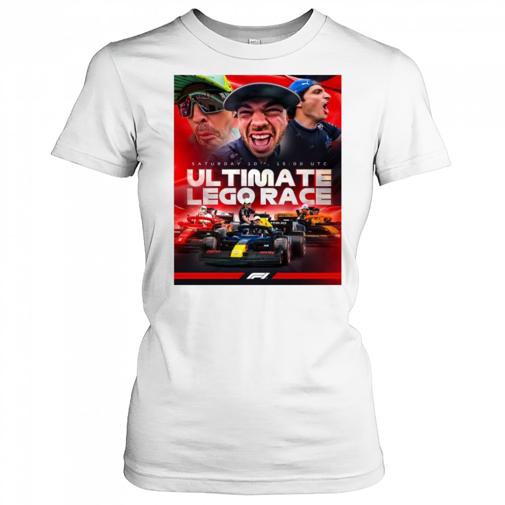 Formula 1 Ultimate Lego Race Saturday 10th 2025 UTC t-shirt Women's T-shirt