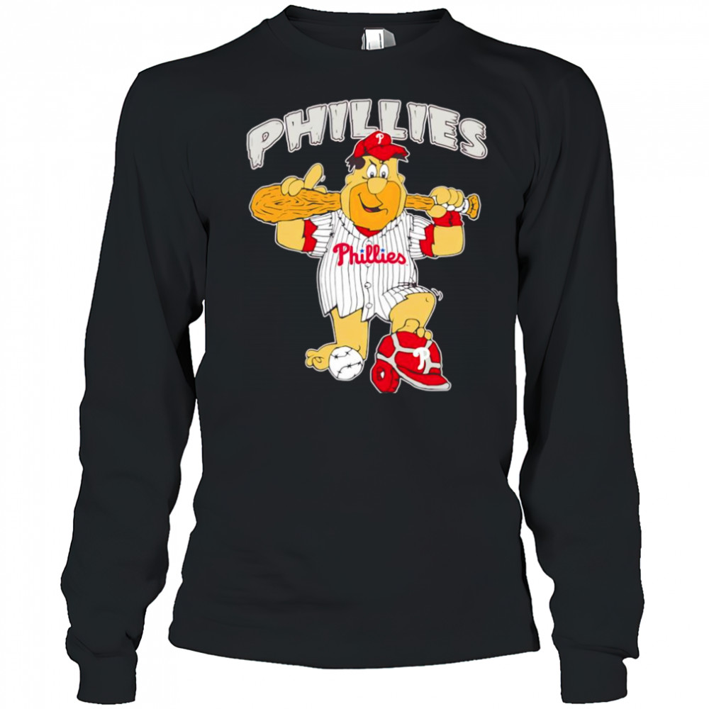 Fred Flintstone Philadelphia Phillies shirt Long Sleeved