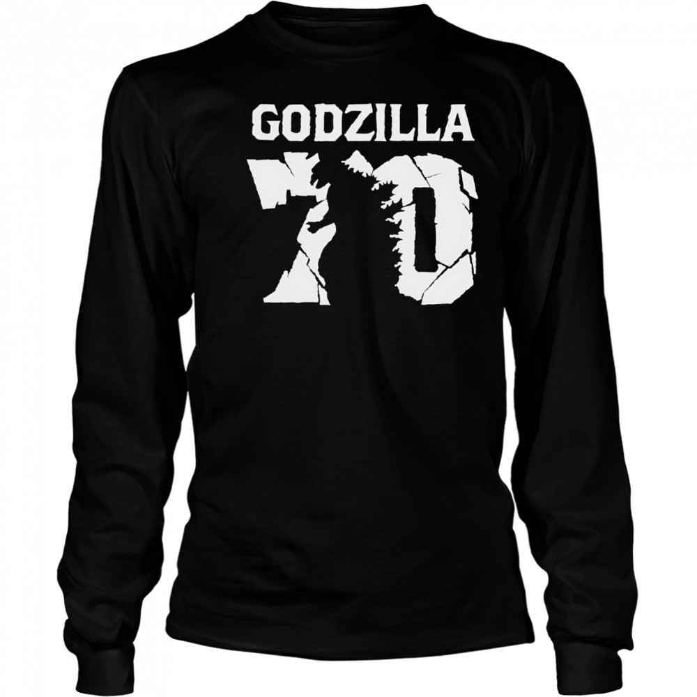 Godzilla 70 shirt Long Sleeved