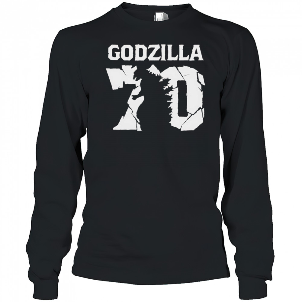 Godzilla 70 shirt Long Sleeved