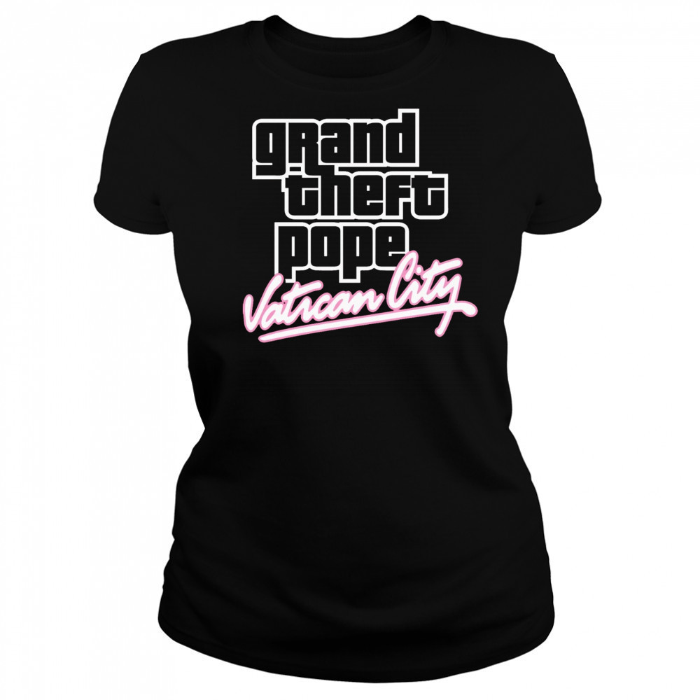 Grand Theft Pope Vatican City Pope Leo XIV t-shirt Women's T-shirt
