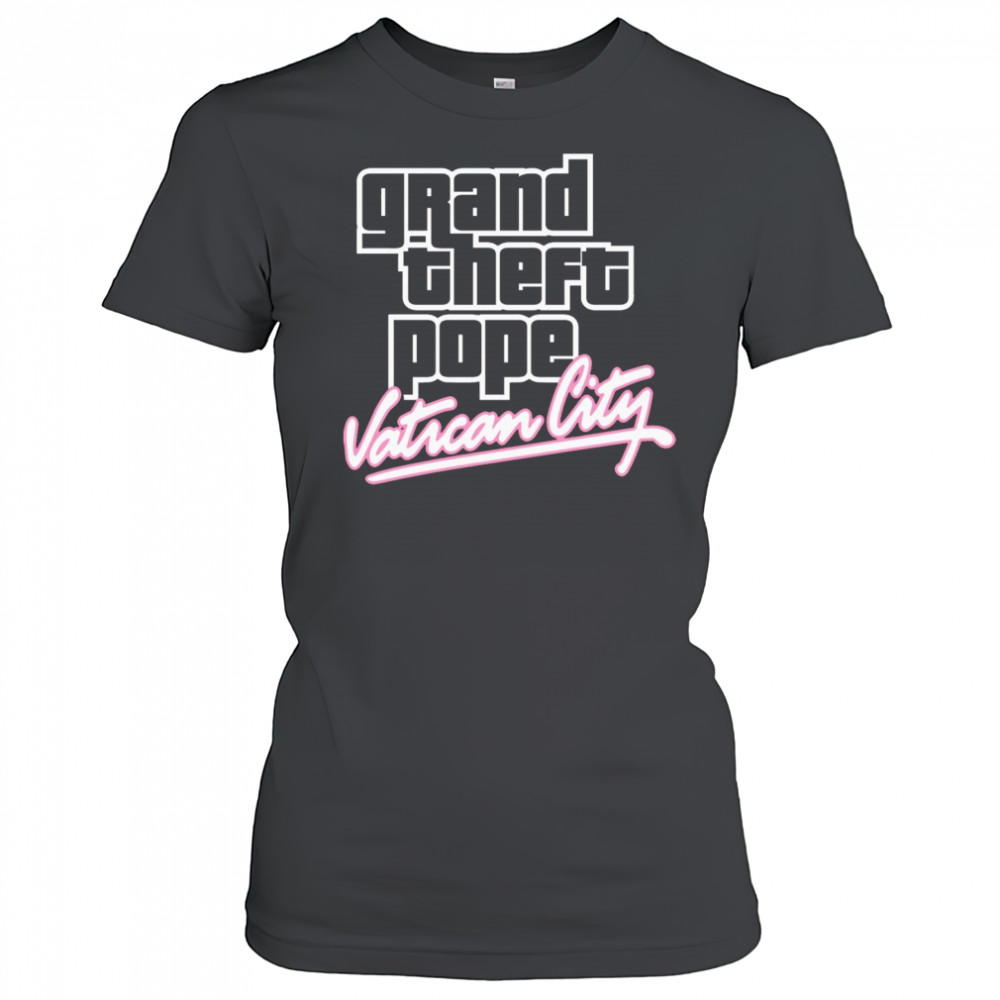 Grand Theft Pope Vatican City Pope Leo XIV t-shirt Women's T-shirt