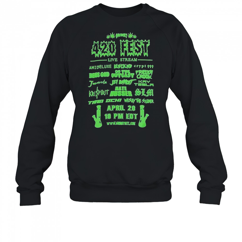 Grimey 420 Fest T-shirt Sweatshirt