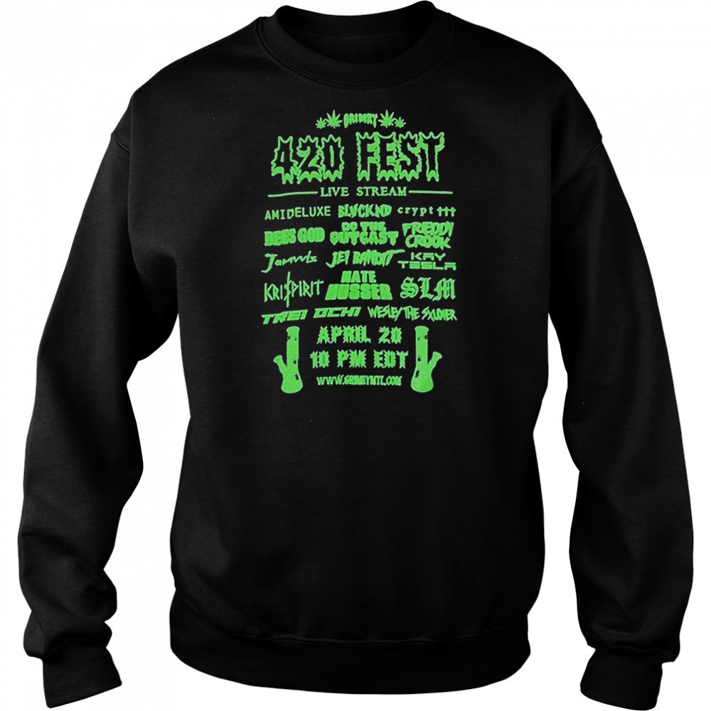 Grimey 420 Fest T-shirt Hoodie