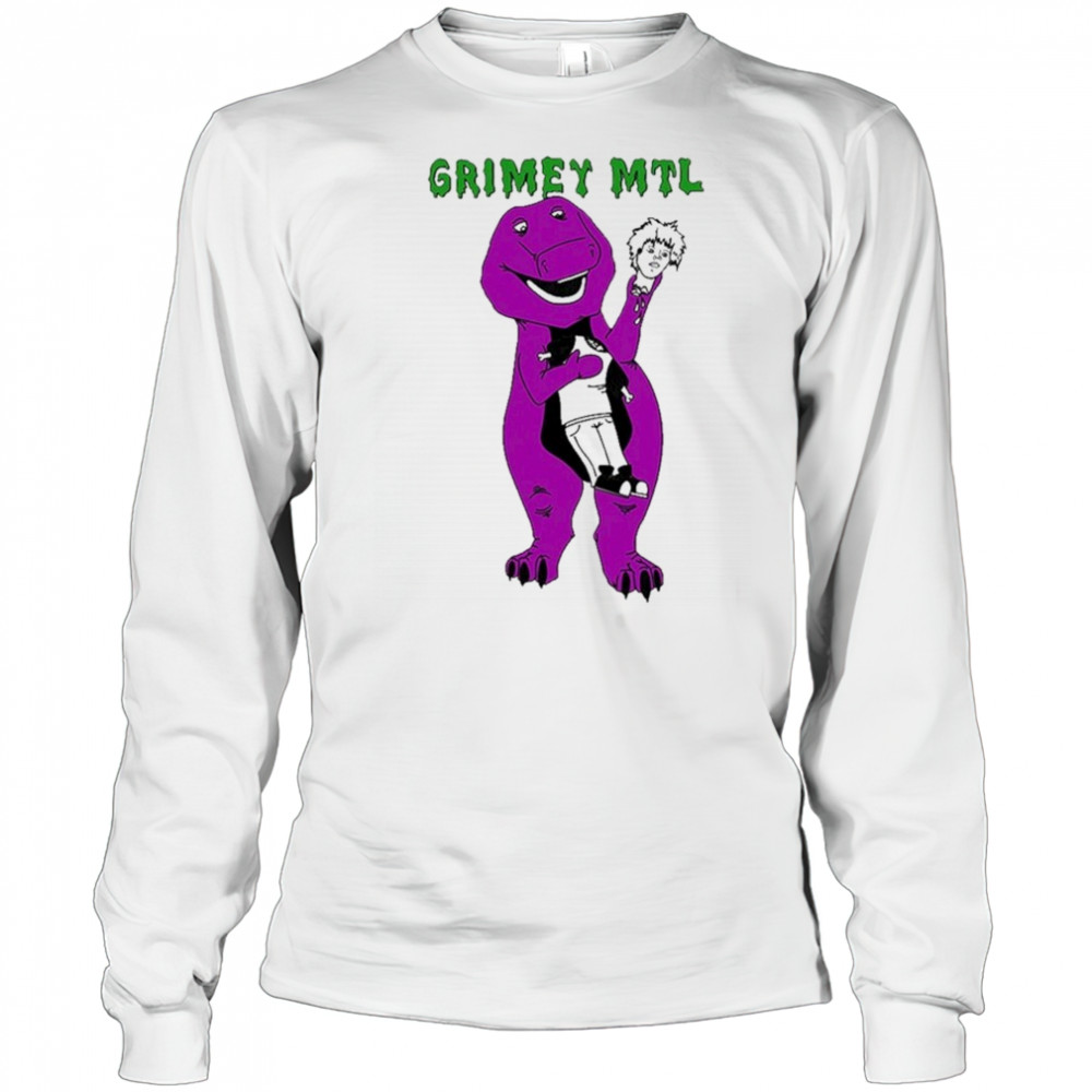 Grimey Barney And Friends T-shirt Long Sleeved