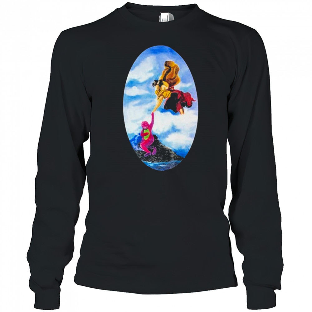 Grimey Barney Is God T-shirt Long Sleeved