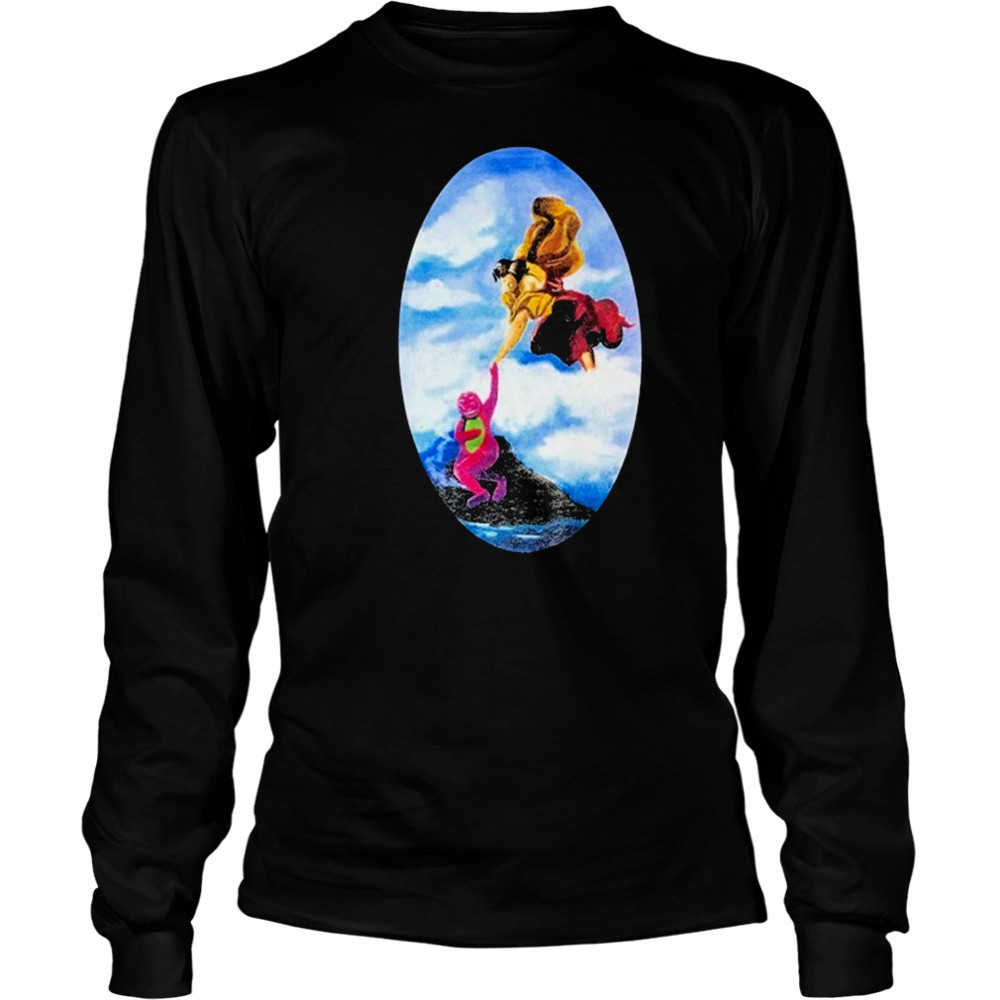 Grimey Barney Is God T-shirt Long Sleeved
