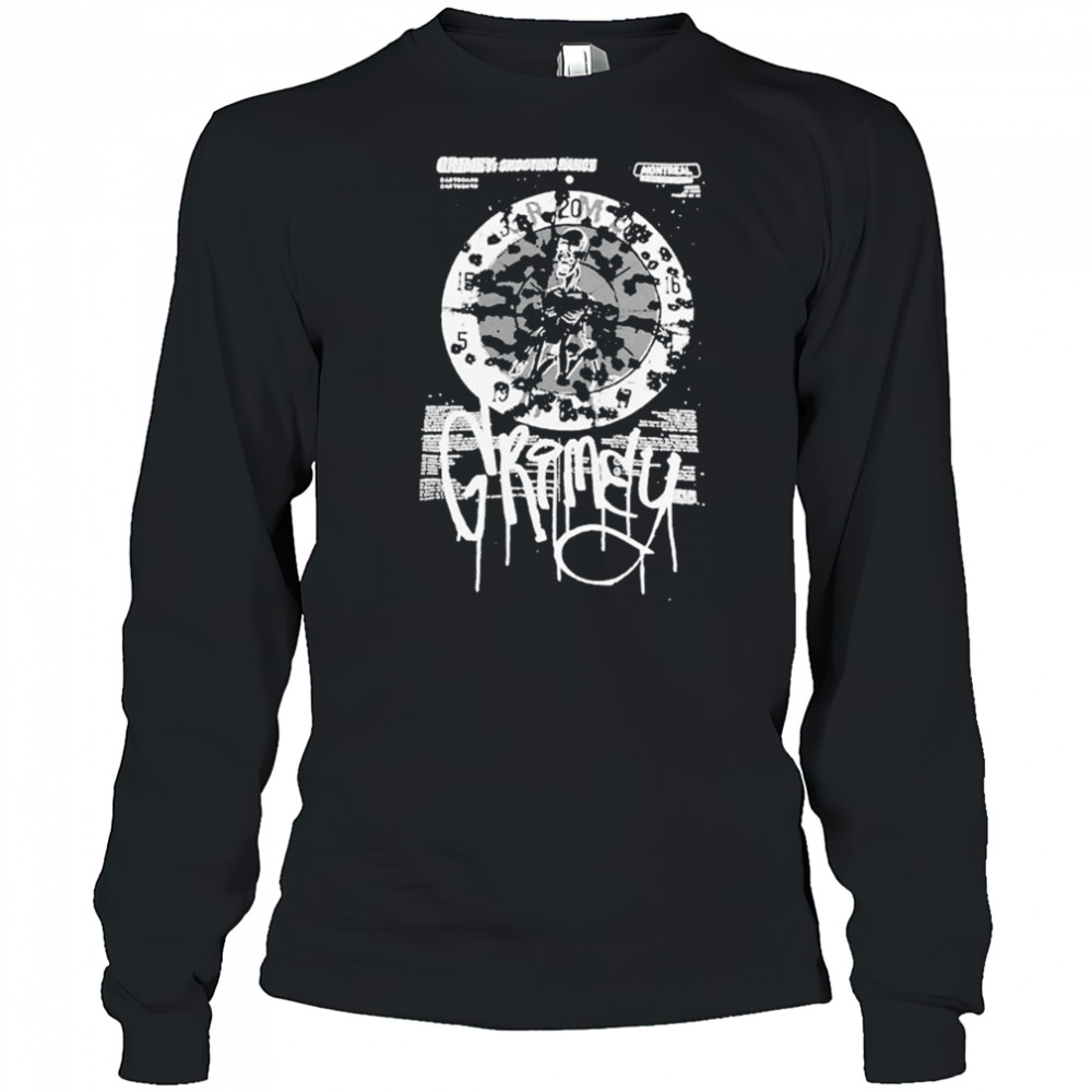 Grimey BuckShot Shooting Range T-Shirt Long Sleeved